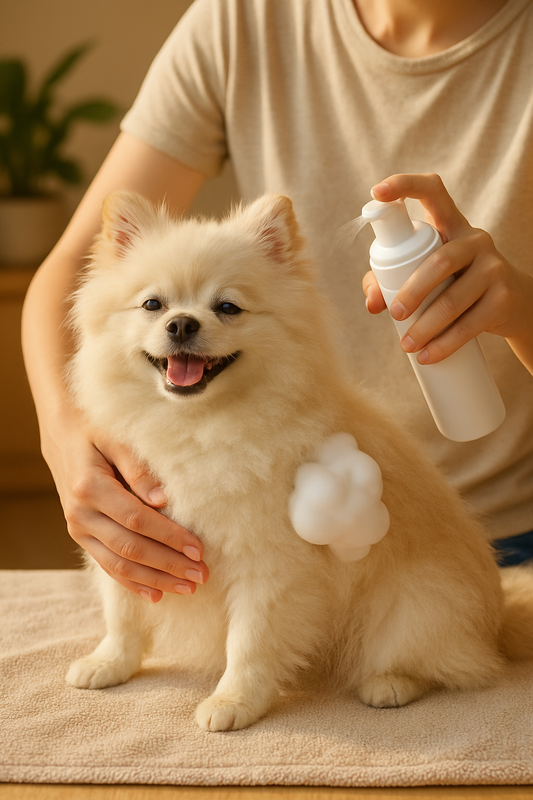 🐾 Today’s Little Chaos & A Life-Saving Foam 🛁✨