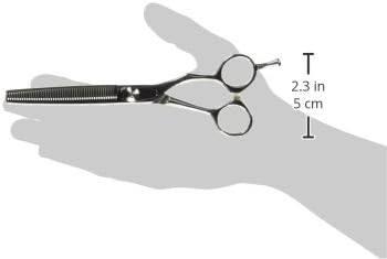 Master Grooming Tools 5900 Series Japanese Stainless Steel Shears — High-Performance Shears for Grooming Dogs - 46-Tooth Thinning Shears, 6½"