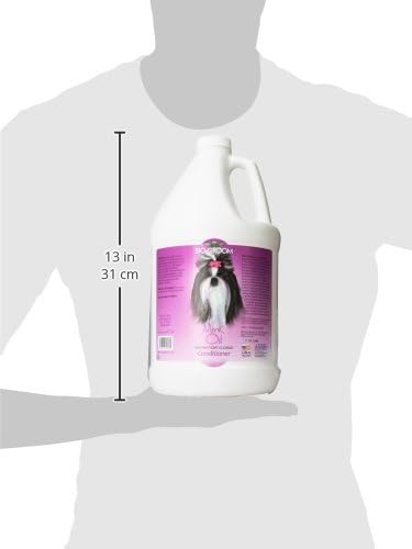 Bio-Groom Mink Oil Dog Conditioner Spray – Dog Sunscreen, Vitamin E, Non-Sticky, Dog Polish, Cat & Dog Grooming Supplies, Cruelty-Free, Made in USA, Dog Products – 1 Gallon