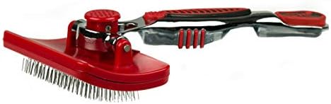 CHI Pivoting Slicker Brush - Self Cleaning and High End for Grooming Large Dogs