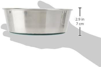 Van Ness Pets Medium Stainless Steel Dog Bowl, 48 OZ (Pack of 3)