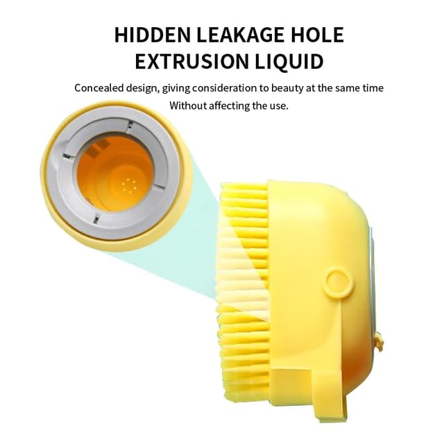 Brush silicone PETCOOL (pink)