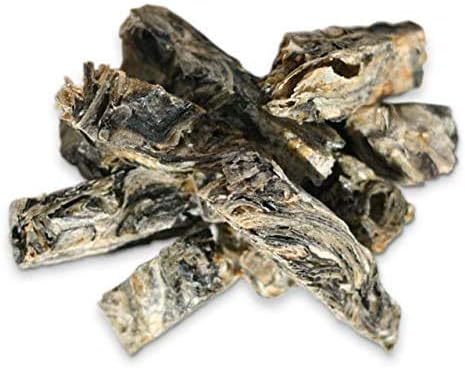 PLATO 3 Pack of Hundur's Crunch Single Ingredient Cod Skin Dog Treats, 10 Ounces Each