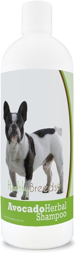 Healthy Breeds French Bulldog Avocado Herbal Dog Shampoo 16 oz