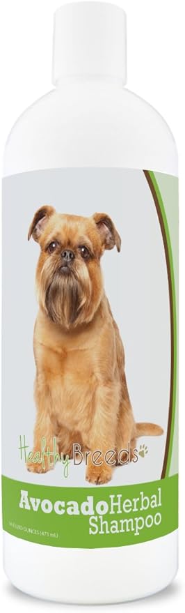 Healthy Breeds Brussels Griffon Avocado Herbal Dog Shampoo 16 oz