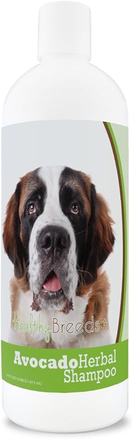 Healthy Breeds Saint Bernard Avocado Herbal Dog Shampoo 16 oz