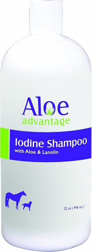 Aloe Iodine Shampoo, 32-Ounce