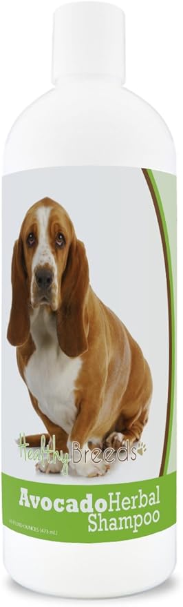 Healthy Breeds Basset Hound Avocado Herbal Dog Shampoo 16 oz