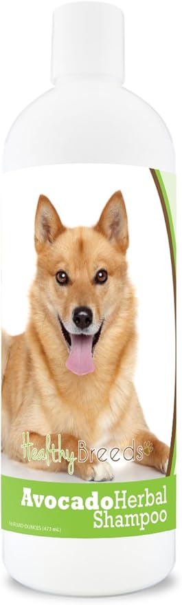 Healthy Breeds Finnish Spitz Avocado Herbal Dog Shampoo 16 oz