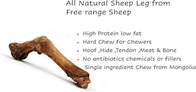 Chews Dried Sheep Legs 2 pcs.
