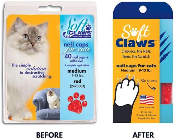 Canine Soft Claws Dog Nail Caps Take Home Kit, Pink
