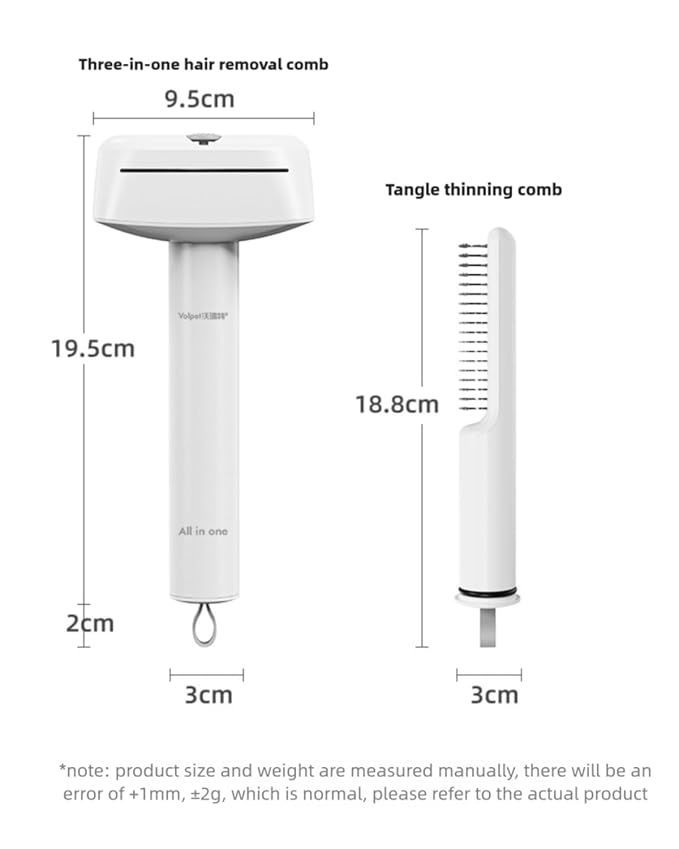 3-in-1 pet comb (3-in-1)