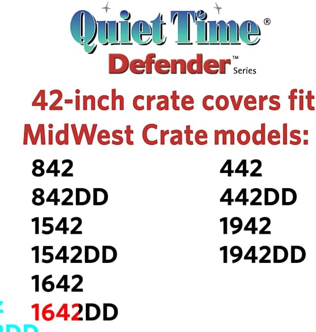 MidWest Homes for Pets Dog Crate Cover, Privacy Dog Crate Cover Fits Midwest Dog Crates, Crate Cover Only; Machine Wash & Dry; Gray Geo Print; 42 inch