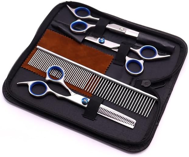 ANTNX Pet Grooming Clipper Set with Comb for Dogs and Cats