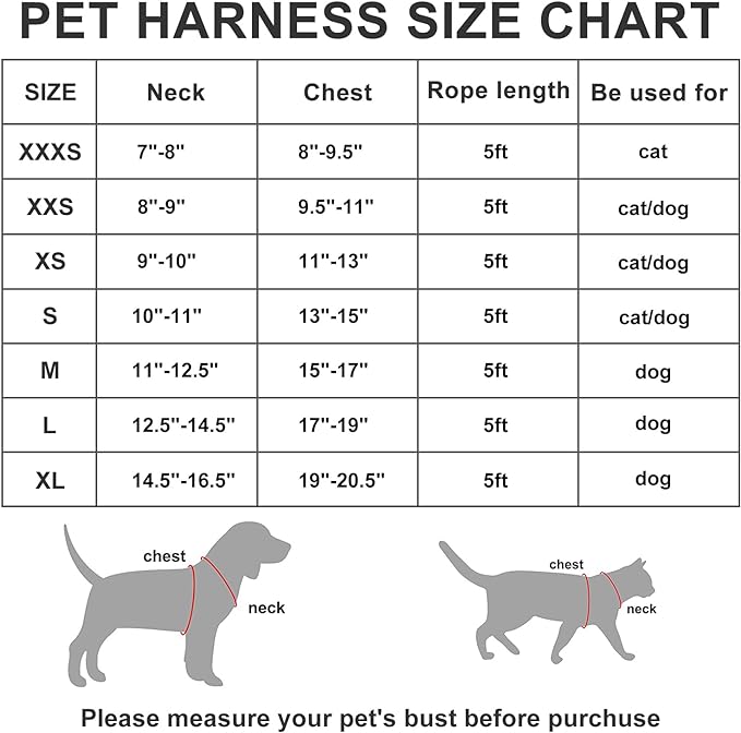 AMTOR Small Dog Harness with Leash Set, No Escape Easy Walk Puppy Harnesses for Training Walking, Step-in Reflective Soft Dogs Vest for XS S Medium Extra-Small Large Sized Dog(Blackwhite,XS)