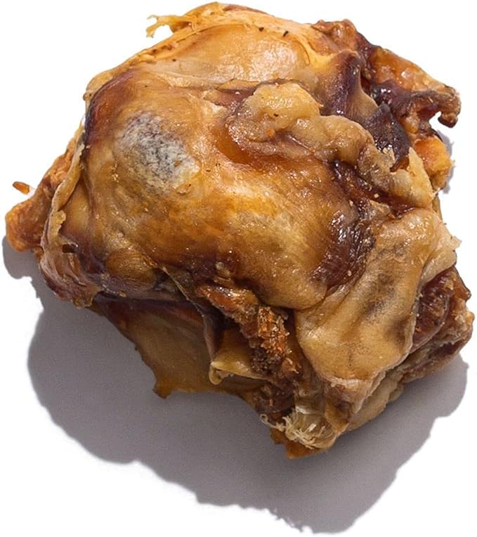 Jack&Pup Knee Bones Dog Treats | Roasted Dog Chew Bones | Single Ingredient All Natural Long Lasting Dog Bone- Savory Smoked Beef Flavor (10 Pack)