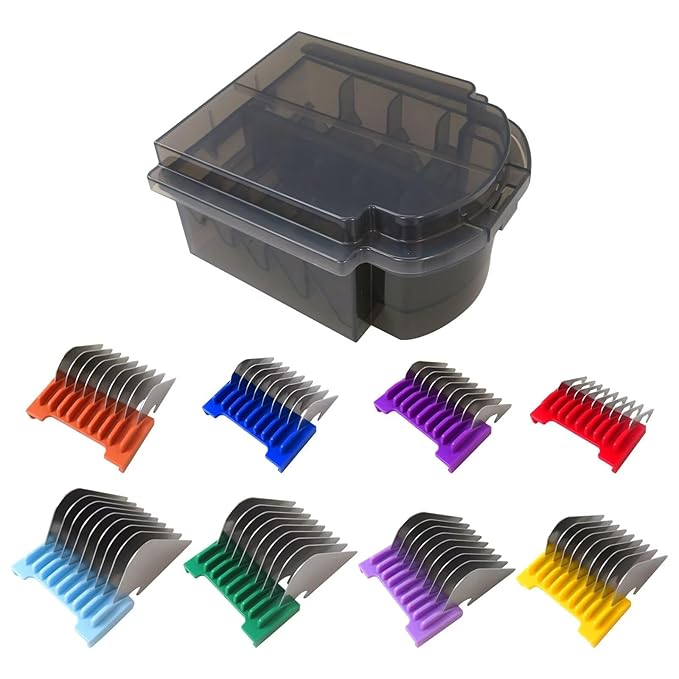 Animal Stainless Steel Attachment Guide Comb for 5-in-1 Detachable Blade, For Wahl Bravura, Arco, Chromado, Figura, and Motion, Pet, Dog, Cat, Horse Clippers