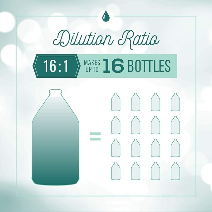 Nature's Specialties Mixing Bottle and Dog Shampoo Concentrate Bundle, Easy to Read Measurements Mixing Bottle 32 oz, Aloe Premium Dog Shampoo Conditioner Concentrate 16 oz