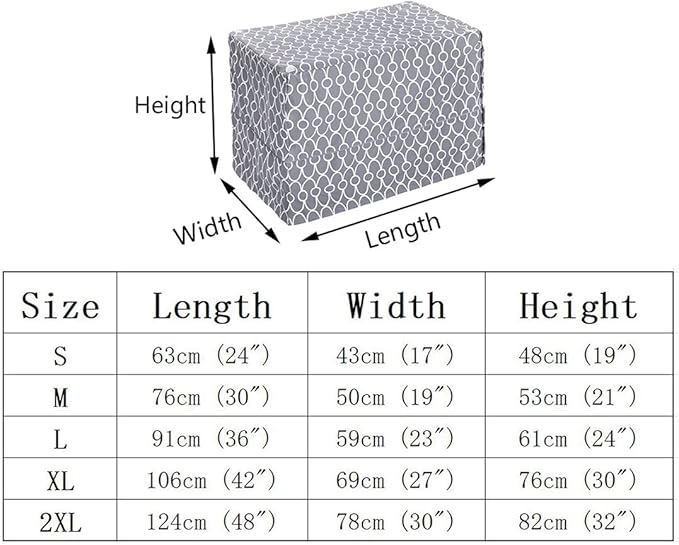 Dog Crate Cover for Wire Crates, Heavy Nylon Waterproof, Fits Most 25" inch Dog Crates, Easy to Put On, Take Off, and Adjust - Cover only - S