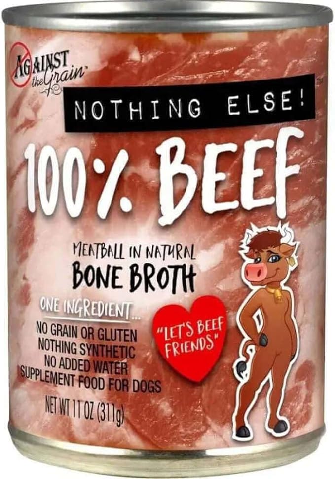 Against The Grain Nothing Else Grain Free One Ingredient 100% Beef Canned Dog Food