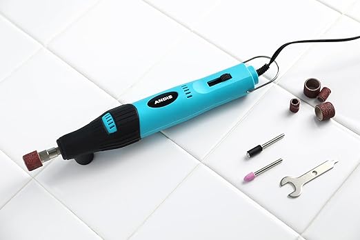 Andis 66820 EasyClip 2-Speed Pet Nail Grinder, Blue