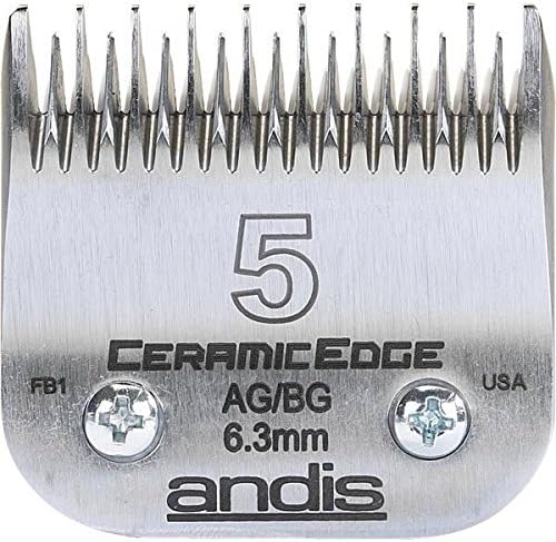 Andis Stainless Steel Pro Quality Grooming Ceramic Edge Clipper Blades Choose Size !(# 40 = .25mm)