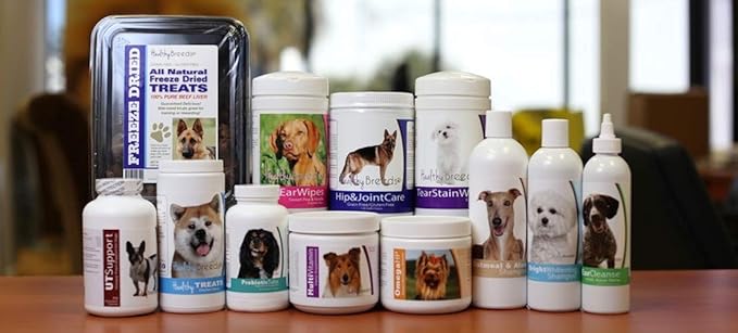 Healthy Breeds Petits Bassets Griffons Vendeen Emu Oil Shampoo 8 oz