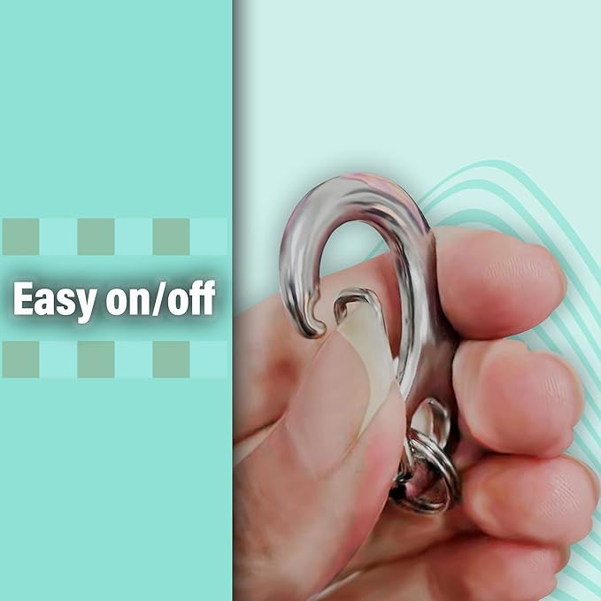 Divoti Leash King Pet Tag Quick Clip/Sping-Load Hook Combo for Pet ID Tags - 2 Medim w/Pack of Split Rings