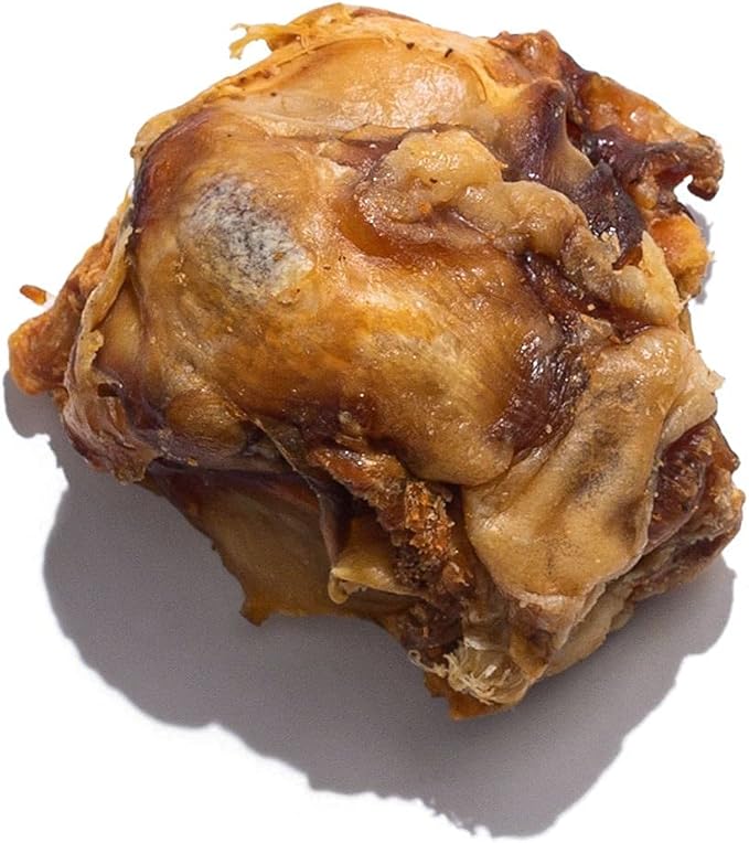 Jack&Pup Knee Bones Dog Treats - Roasted Dog Chew Bones - Single Ingredient All Natural Gourmet Long Lasting Dog Bone- Savory Smoked Beef Flavor (20 Pk)