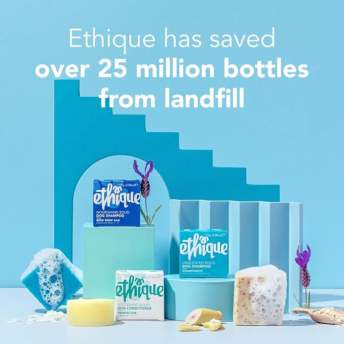 Ethique Pawfector Softening Solid Dog Conditioner for Dogs - Sulfate-Free, Plastic-Free, Vegan, Cruelty-Free, Eco-Friendly, 2.12 oz (Pack of 1)