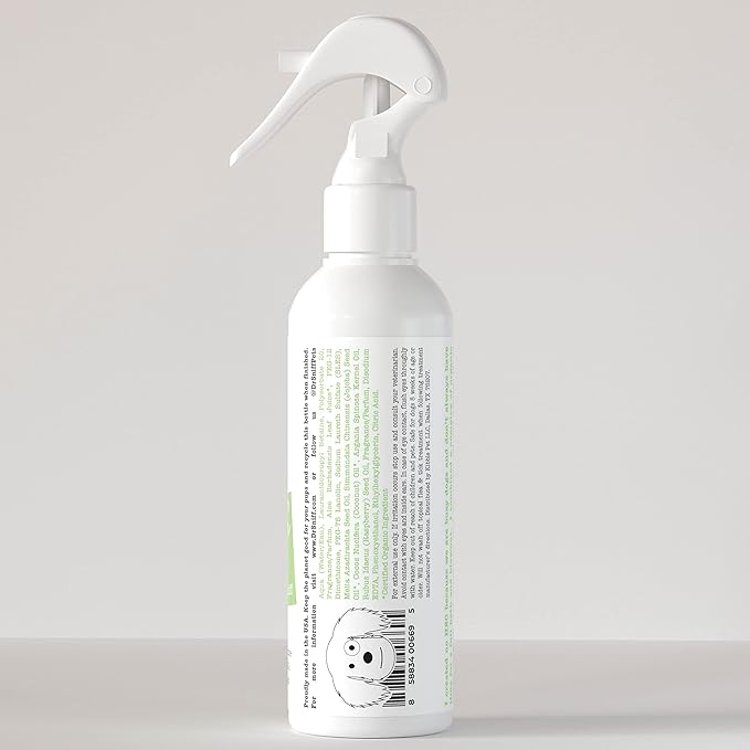 Waterless Pet Shampoo Spray, No Rinse Cleansing Treatment for Dog & Cat Hair, Protects Coat & Moisturizes Skin, Made in The USA, 7.1 Oz