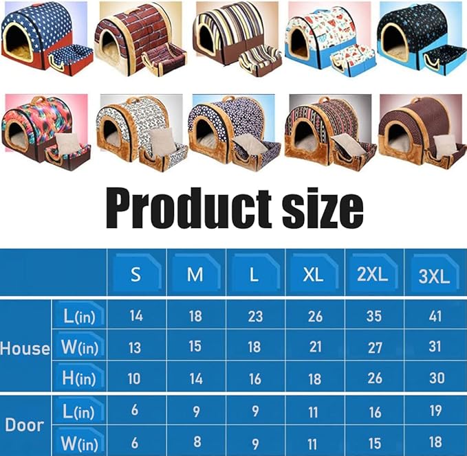 Dog Bed,2 Ways to Use,Indoor Pet House with Fluffy Mat,Removable and Washable Cover,Splash-Proof House and Non-Slip Bottom,for Large Dogs(XL Grey Faux Leather)