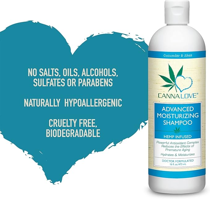 CannaLove Advanced Moisturizing Shampoo