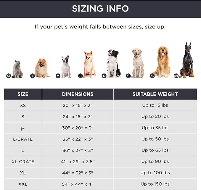 Bedsure Extra Large Dog Crate Bed - Big Orthopedic Waterproof Dog Beds with Removable Washable Cover for Large Dogs, Egg Crate Foam Pet Bed Mat, Suitable for Dogs Up to 100 lbs, Brown