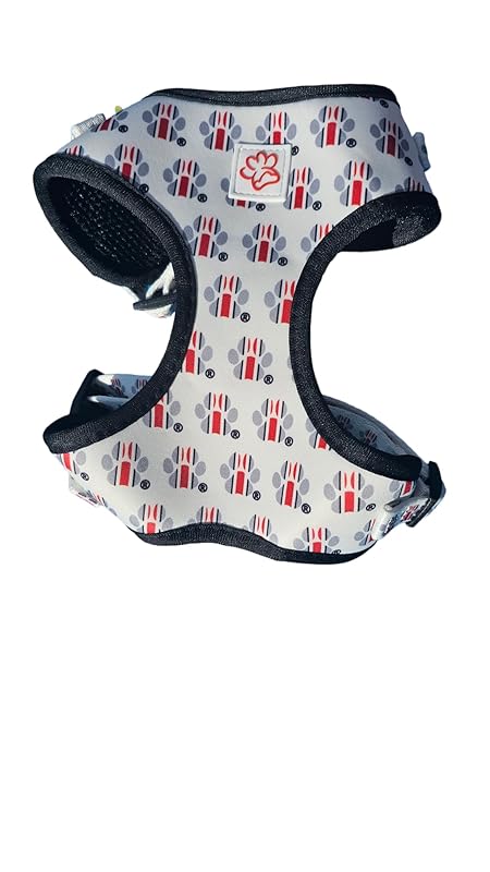 The Ohio State University Helmet Paw Print Pet Harness (Small)
