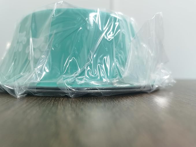 Stainless Steel Dog Bowls 2 Pack Large Extra Large Dogs Feeding Food Water Bowl with Non-Slip Silicone Sole, Dog Dishes Elevated Raised Pet Feeder(Green+Grey, XL(8.5 Cups))