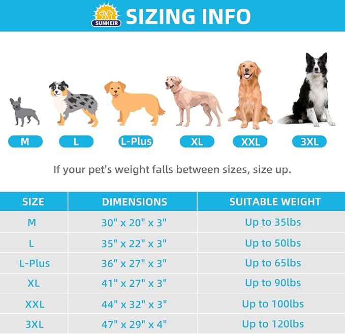 Orthopedic Dog Bed for Extra Large Dogs, Jumbo Waterproof Deluxe Plush Dog Crate Bed with Removable Washable Cover & Anti-Slip Bottom, Egg Crate Foam Pet Bed Mat, 47 x 29 Inches, Pink