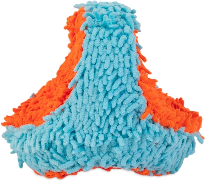 ChuckIt! Indoor Fetch Tumbler Dog Toy (6.5 Inch), Orange and Blue