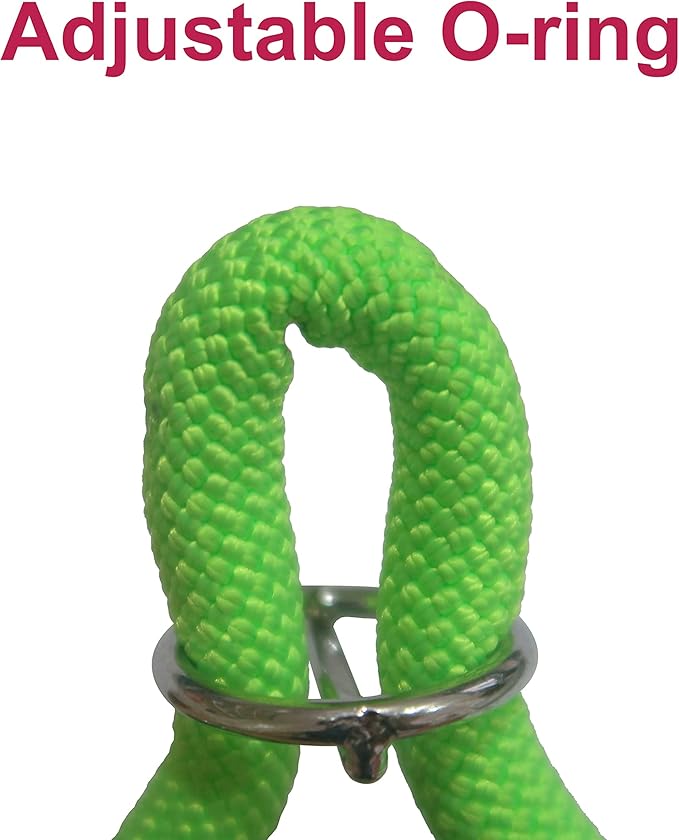 Braided Collar, Pro Training Dog Collar, No Pull Round Collar, Slip Collar with Slidable Stop Ring - Ideal for Small Medium Dogs (M- (1/3") - 18" Long, Light Green)
