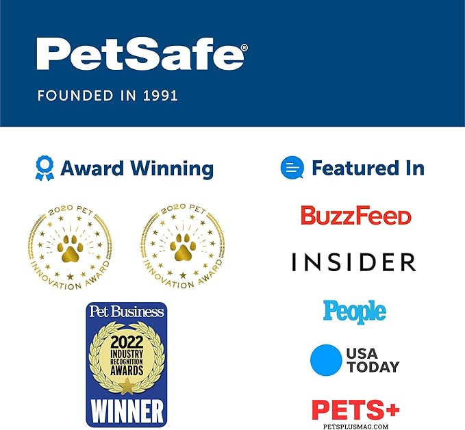 PetSafe Healthy Pet Food Station - Medium, 4 lb Kibble Capacity - Gravity Pet Feeder Dry Food Dispenser, Automatic Cat Feeder, Small to Medium Dog Feeder - Removable Stainless Steel Bowl Included