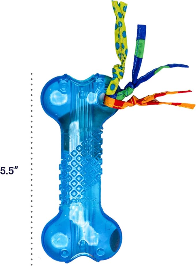 Petstages Orka Mini Bone Royal Blue Dog Chew Toy