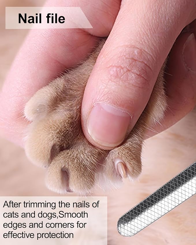 Cat Bathing Bag, Adjustable Anti-bite and Anti-Scratch Shower Mesh Grooming Bag, Breathable Mesh Shower Bag - Anti Scratch Adjustable Grooming Includes Pet Nail Clipper, Nail File