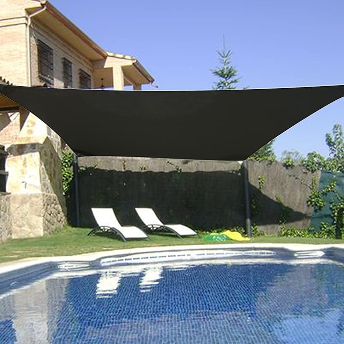 winemana 90% Shade Cloth, Dog Kennel Shade Cover, 20 x 20 FT Sturdy Durable Sunblock Shade Mesh Tarp with Grommets for Patio Plants Greenhouse Chicken Coop Porch