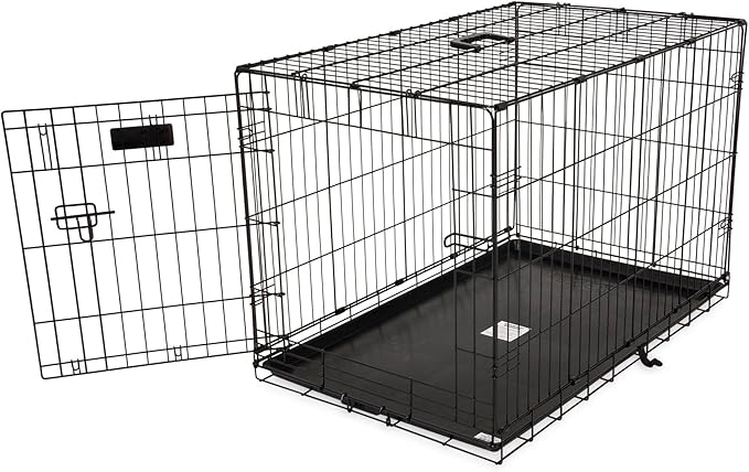 Precision Pet Products One Door Provalue Wire Dog Crate, 36 Inch, For Pets 50-70 lbs, With 5-Point Locking System