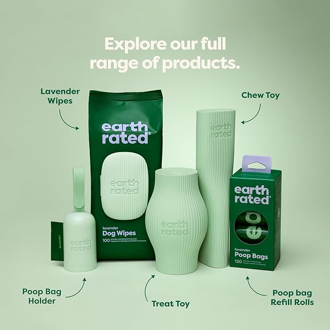 Earth Rated Scrub & Play Bundle - Includes 1 Curly Coat Dog Shampoo & 1 Large Enrichment Toy