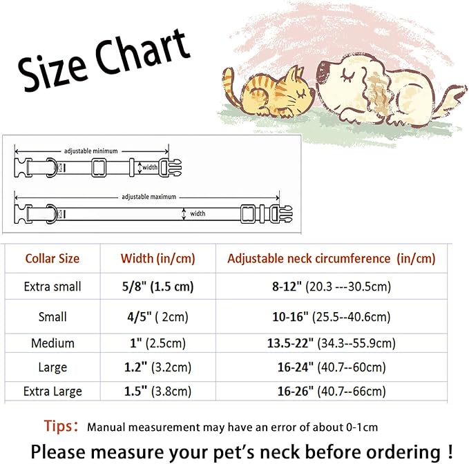 Christmas Dog Collars for Small Dog,Blue Santa Claus Dog Collar with Safety Metal Buckle Adjustable Puppy Collars for Medium Large Dog,Boy&Girl&Female Dog Gift,XS-8"-13"