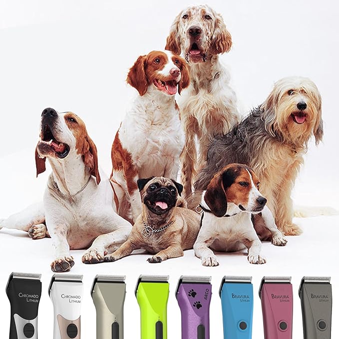 2PCS Adjustable 5 in 1 Replacement Blades Compatible with Wahl Bravura Clipper Chromado,Creativa,Figura Dog Clippers for Dogs Grooming (5in1/2Pack)