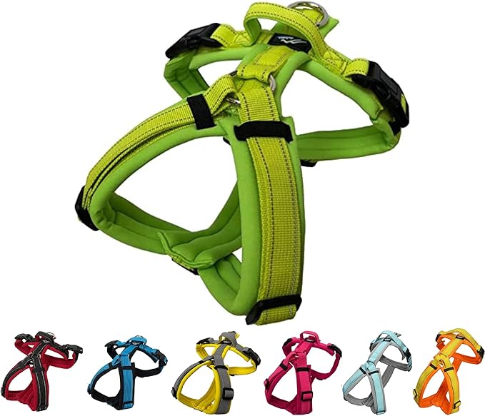 Hakusan Zero Harness (XL, Lime x Yellow)