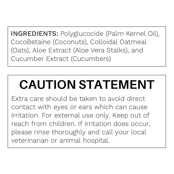 Natural Oatmeal Dog Shampoo with Enhanced Odor Control, 24 Ounces