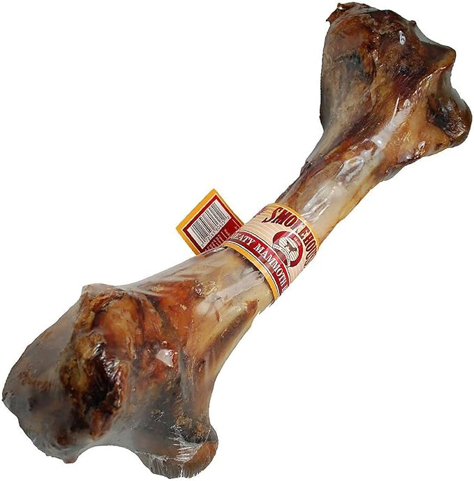 Smokehouse 100-Percent Natural Meaty Mammoth Bone Dog Treat